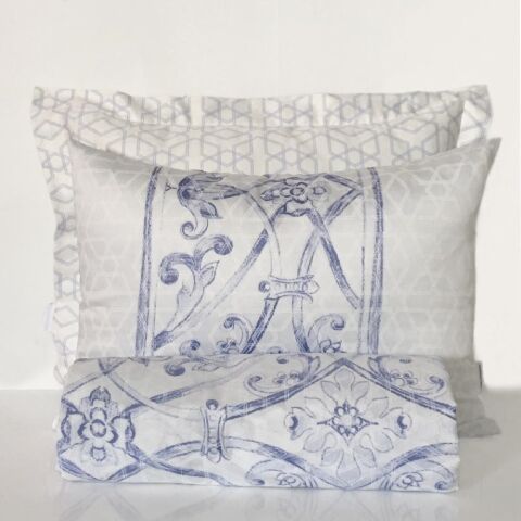 %100 Pamuk Saten Jean  Nevresim Takımı Lila - Tek Kişilik - Düz Çarşaf