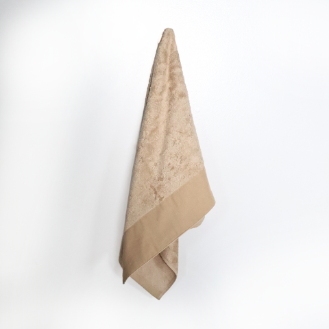Keten Baş Havlusu Bej