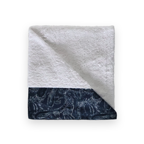 Cecile Baş Havlusu Mavi