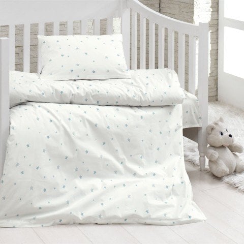 Stars Bebek Mix And Match Nevresim Takımı Yıldız Desenli Renkli Bebek Nevresimi