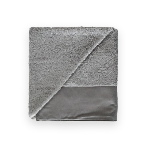 Keten Baş Havlusu Gri