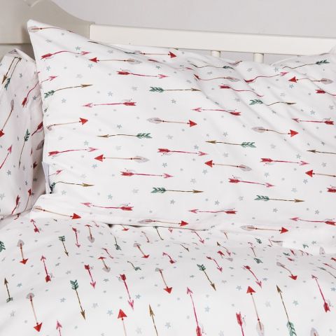 Arrow Bebek Mix And Match Nevresim Takımı Renkli Desenli Bebek Yatak Tekstili