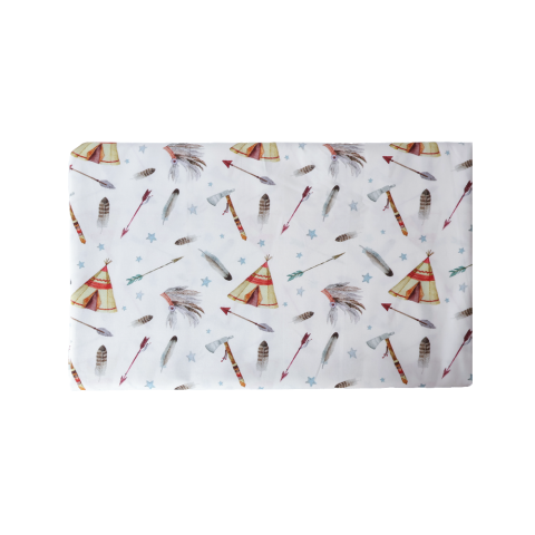 Tribal Bebek Mix And Match Desenli Nevresim Takımı Renkli Bebek Odası Nevresimi