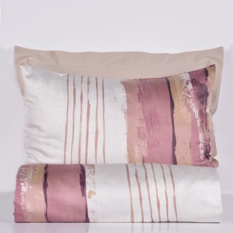 %100 Pamuk Saten Stroke Nevresim Takımı 80 Tel İplik İndirimli Fiyat